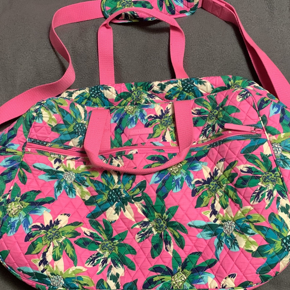 Vera Bradley Pink Duffle Bag